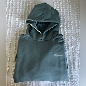 Madhappy teal sweatshirt